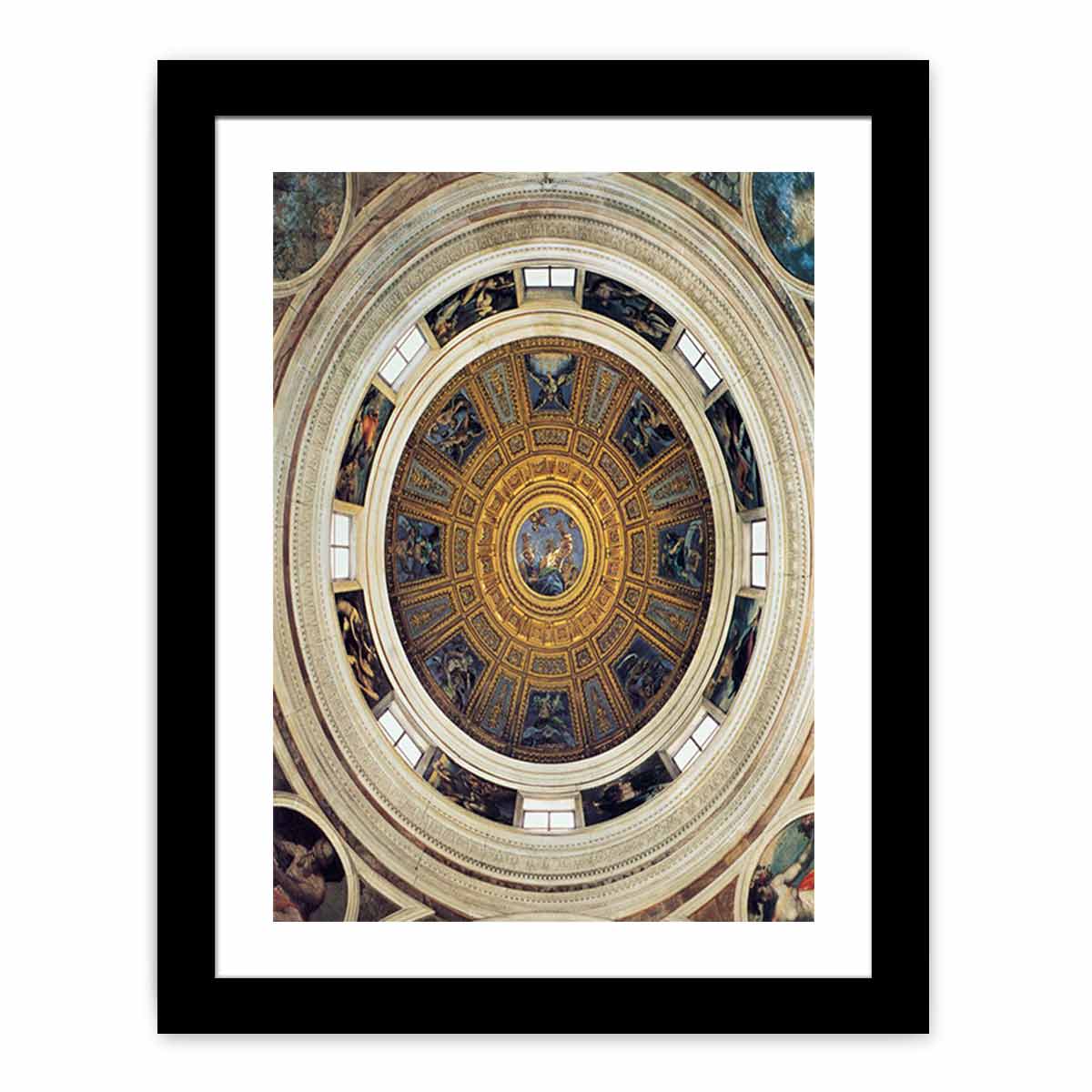 Dome of the Chigi Chapel By Raphael