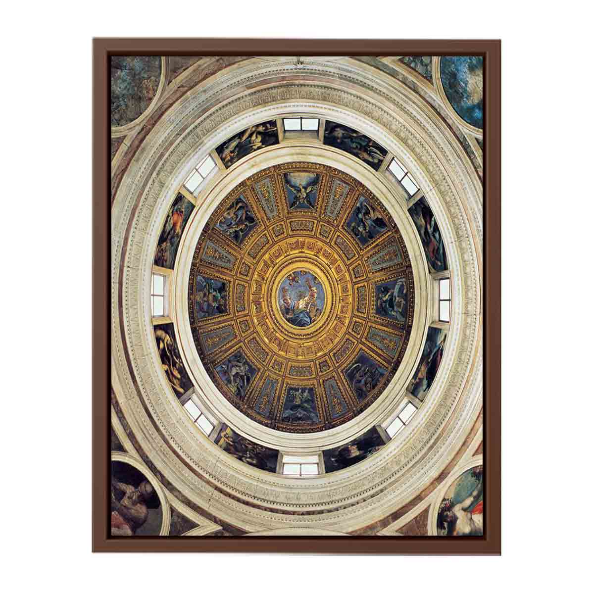 Dome of the Chigi Chapel By Raphael
