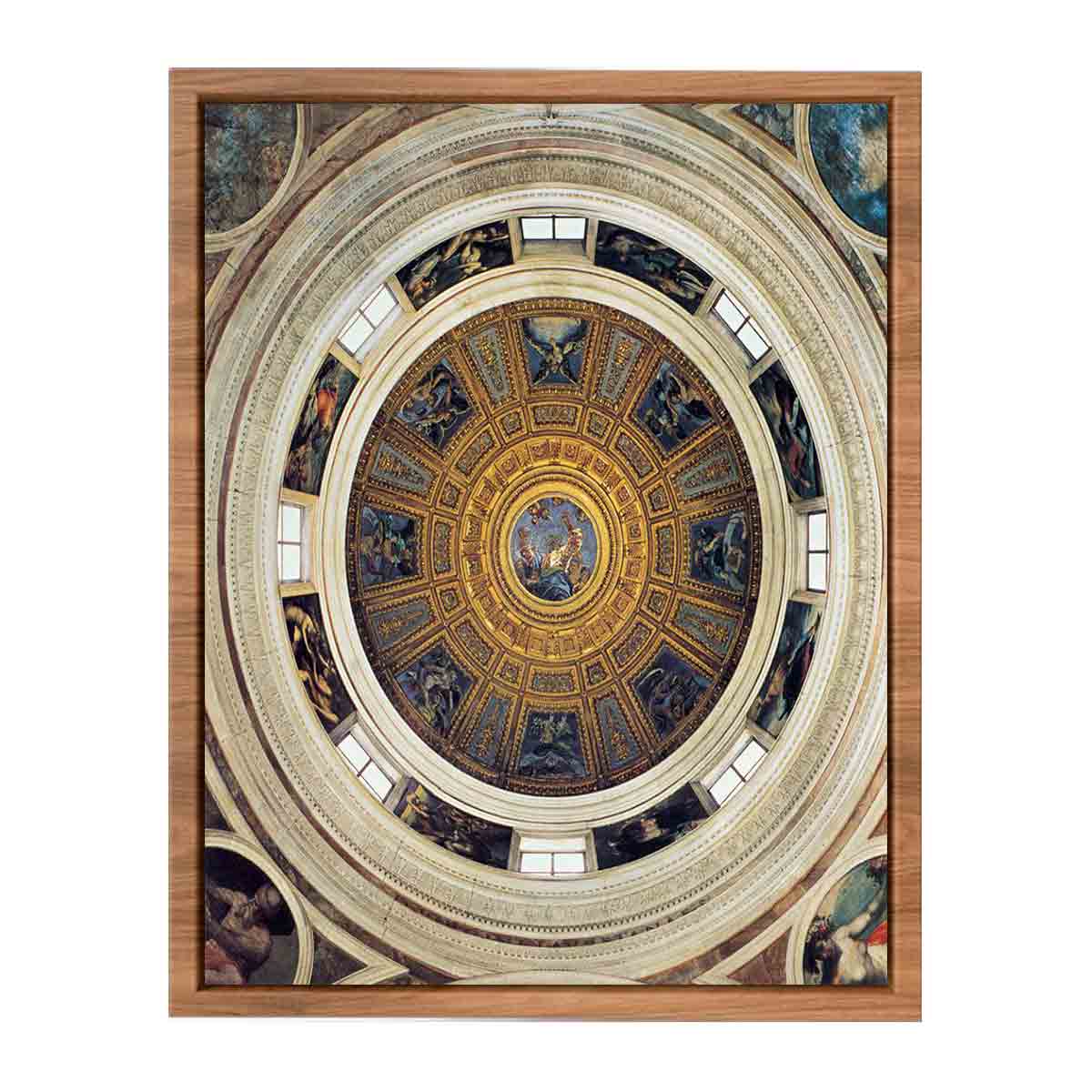 Dome of the Chigi Chapel By Raphael