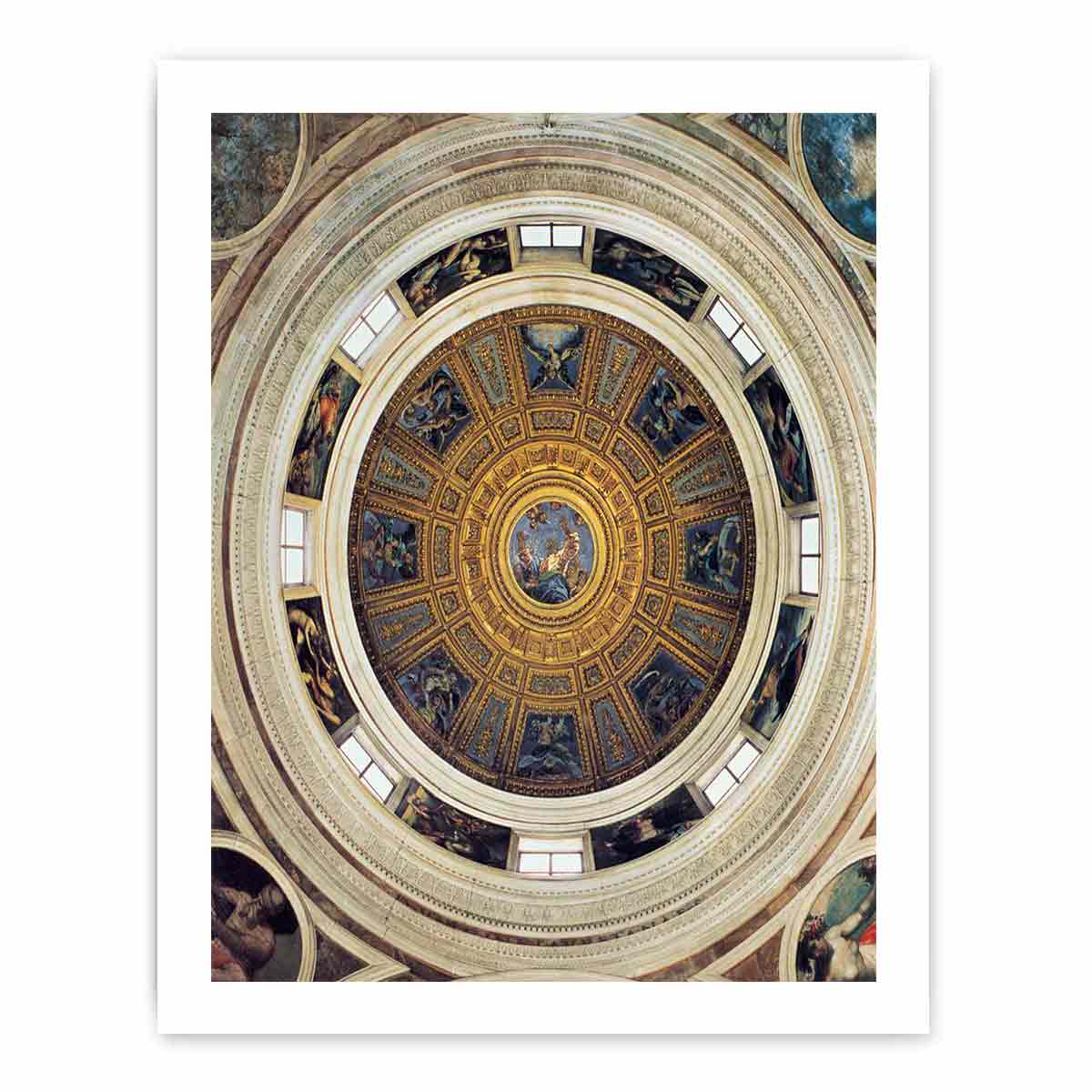 Dome of the Chigi Chapel By Raphael