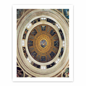 Dome of the Chigi Chapel By Raphael