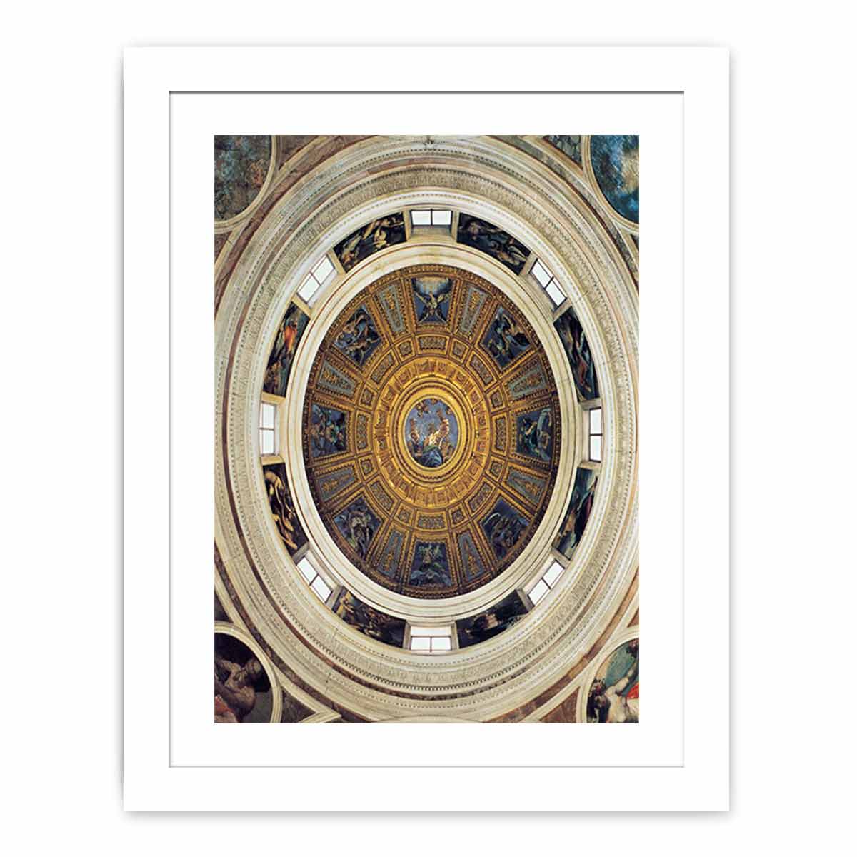 Dome of the Chigi Chapel By Raphael