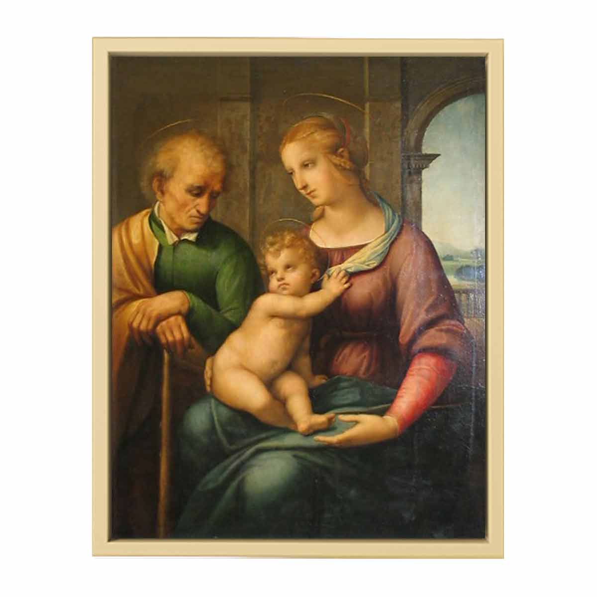 Madonna with Beardless St Joseph By Raphael