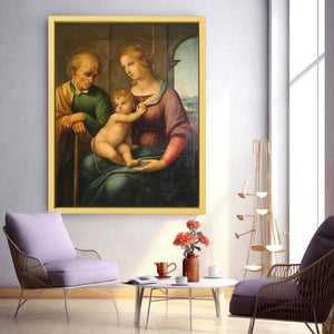 Madonna with Beardless St Joseph By Raphael