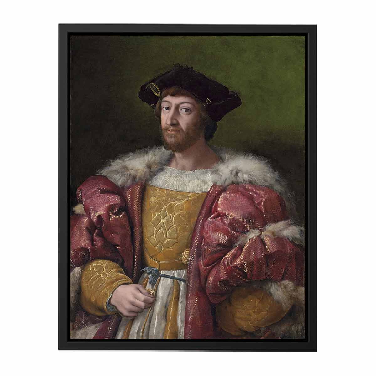 Portrait of Lorenzo di Medici, Duke of Urbino By Raphael