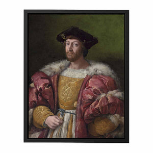 Portrait of Lorenzo di Medici, Duke of Urbino By Raphael