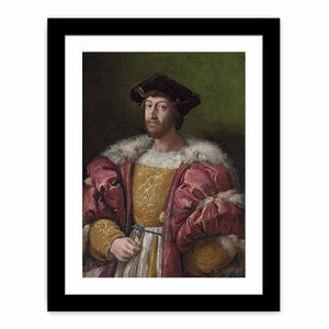 Portrait of Lorenzo de' Medici, Duke of Urbino (1492-1519), three-quarter-length, holding a gold box