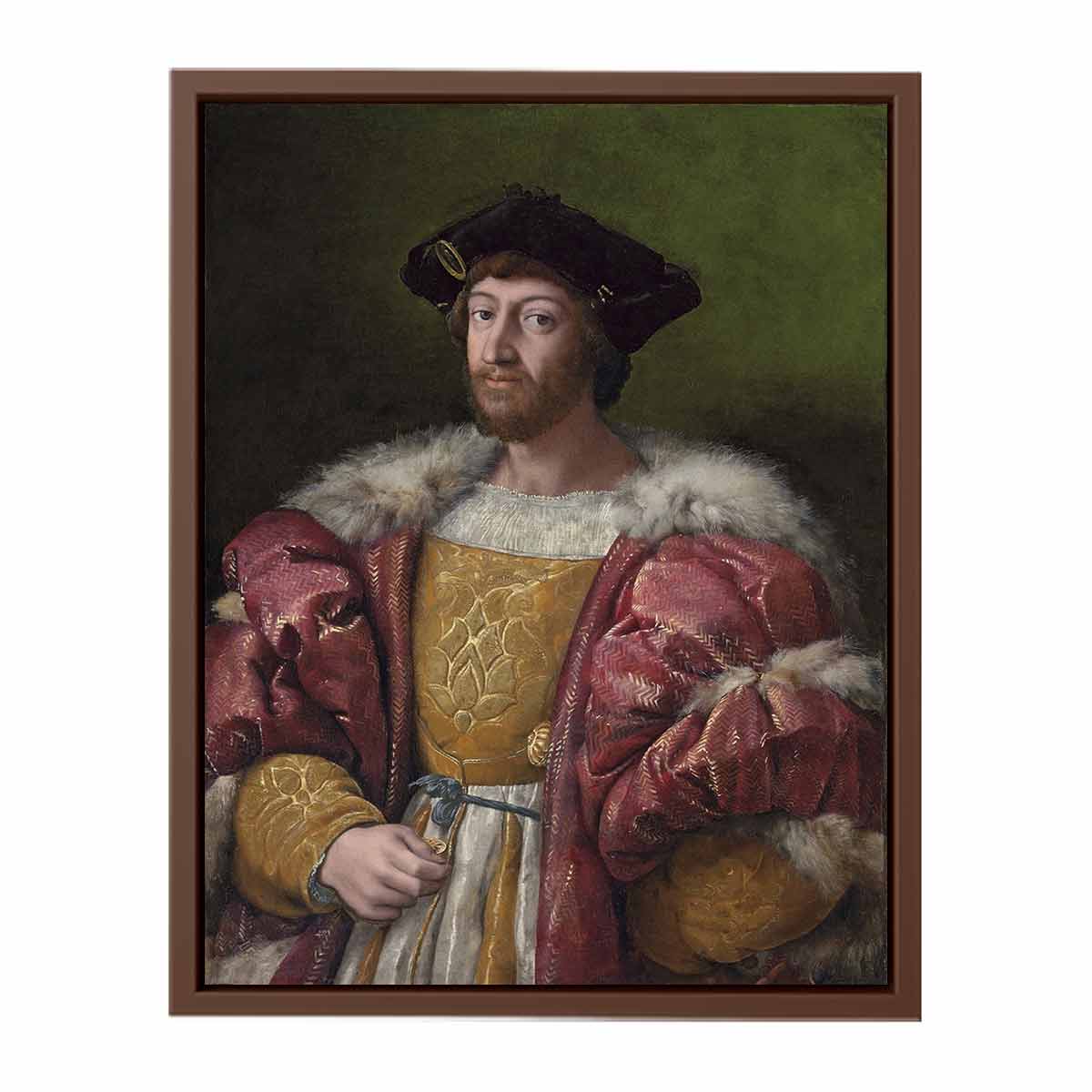Portrait of Lorenzo di Medici, Duke of Urbino By Raphael