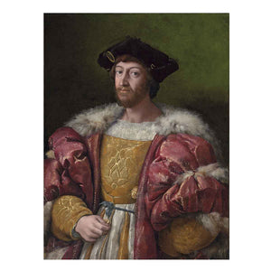 Portrait of Lorenzo di Medici, Duke of Urbino By Raphael