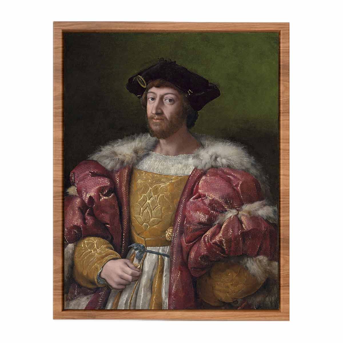 Portrait of Lorenzo di Medici, Duke of Urbino By Raphael