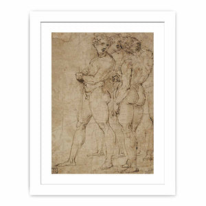 Three Standing Nude Men