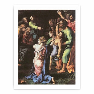 Transfiguration und Heilung des besessenen Knaben By Raphael