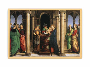 The presentation in the temple By Raphael