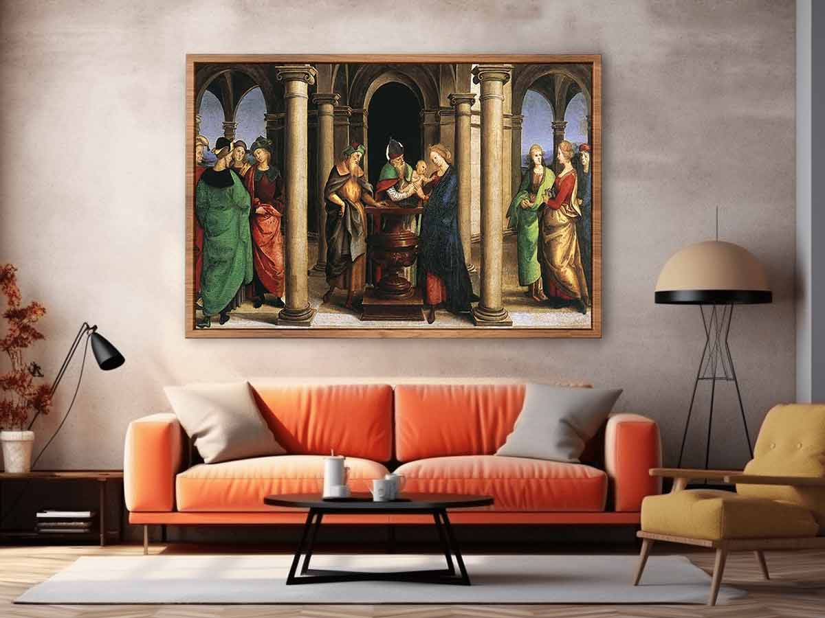 The presentation in the temple By Raphael