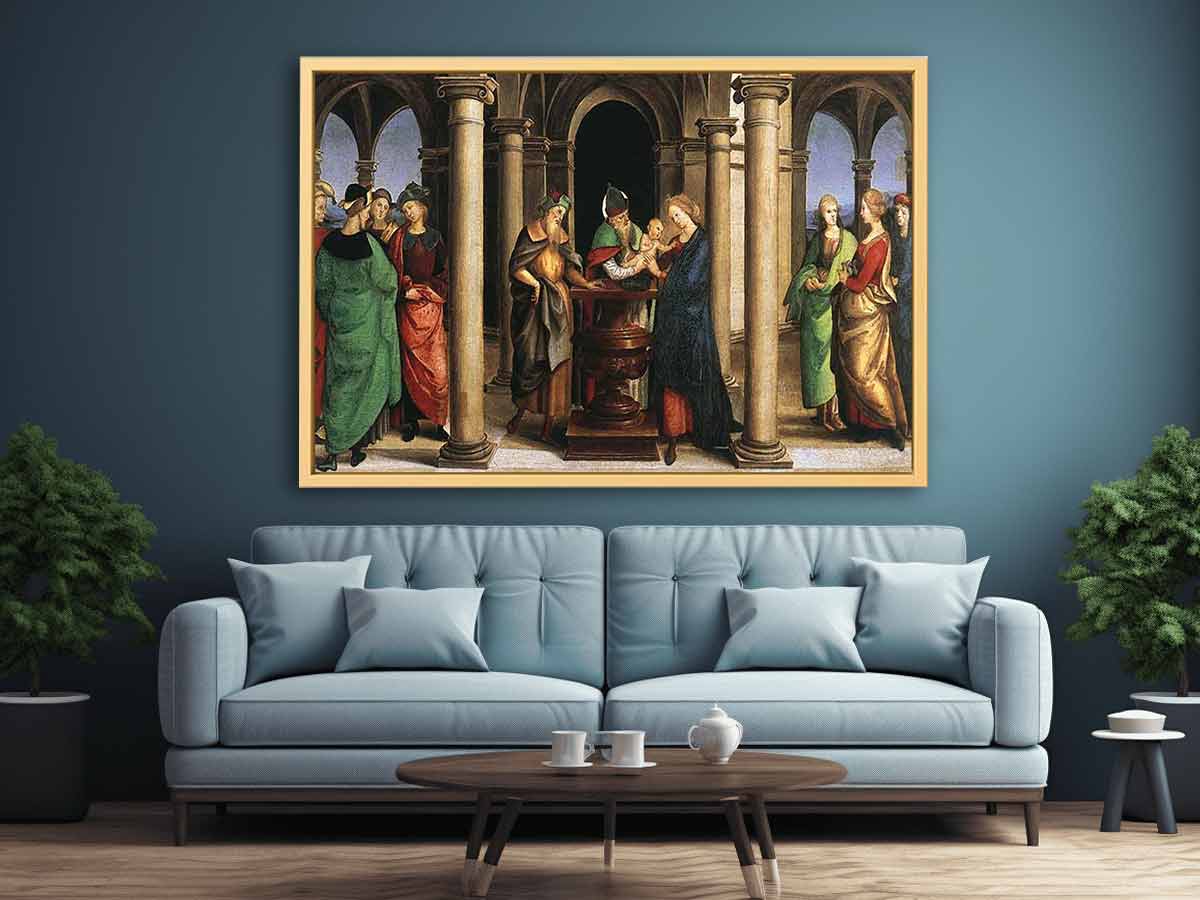The presentation in the temple By Raphael