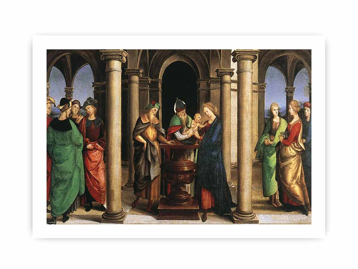 The presentation in the temple By Raphael