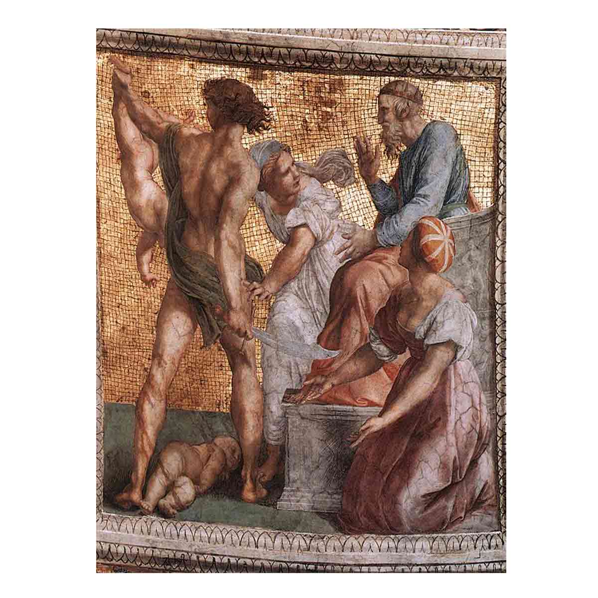 The Stanza della Segnatura Ceiling: The Judgment of Solomon