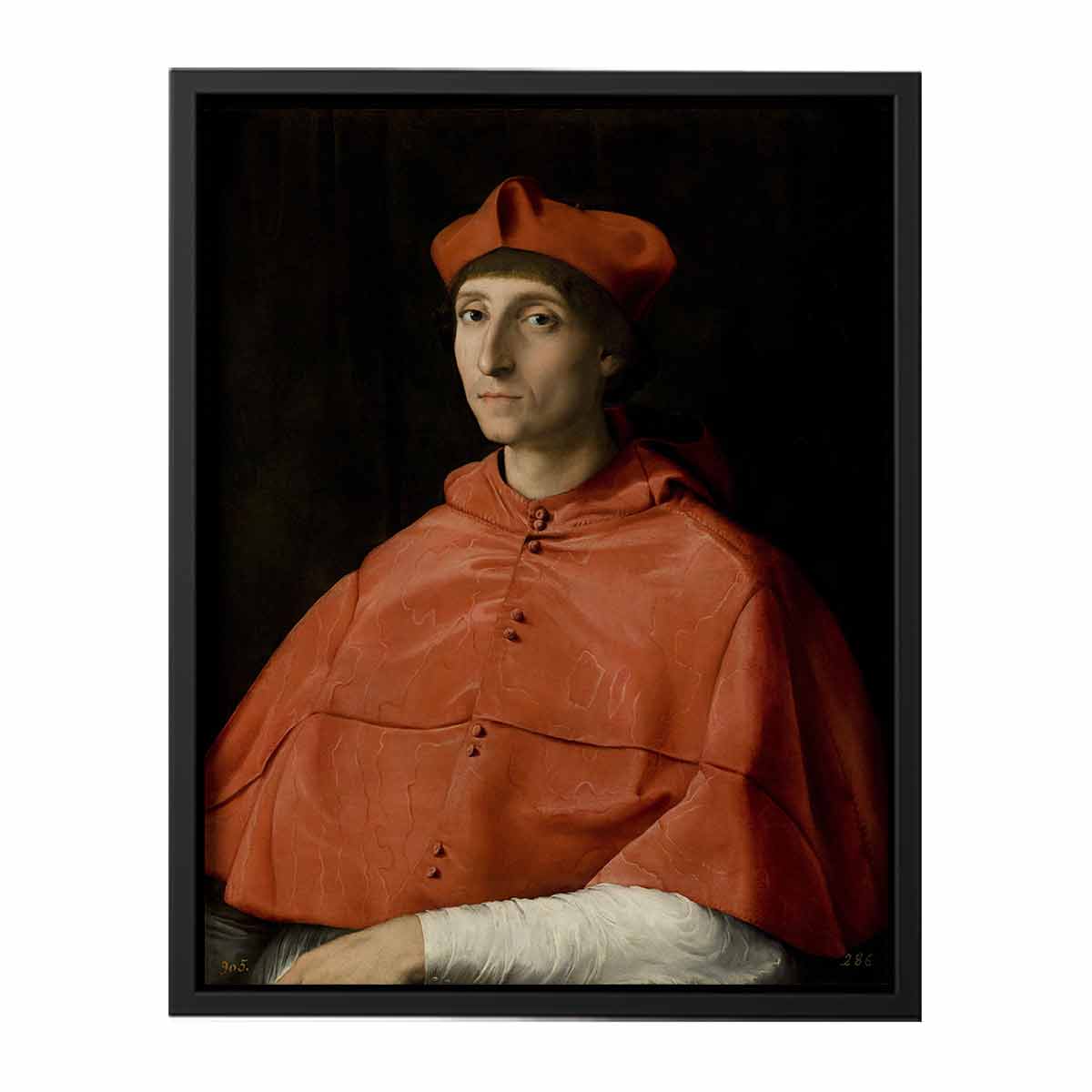 Portrait of a Cardinal By Raphael
