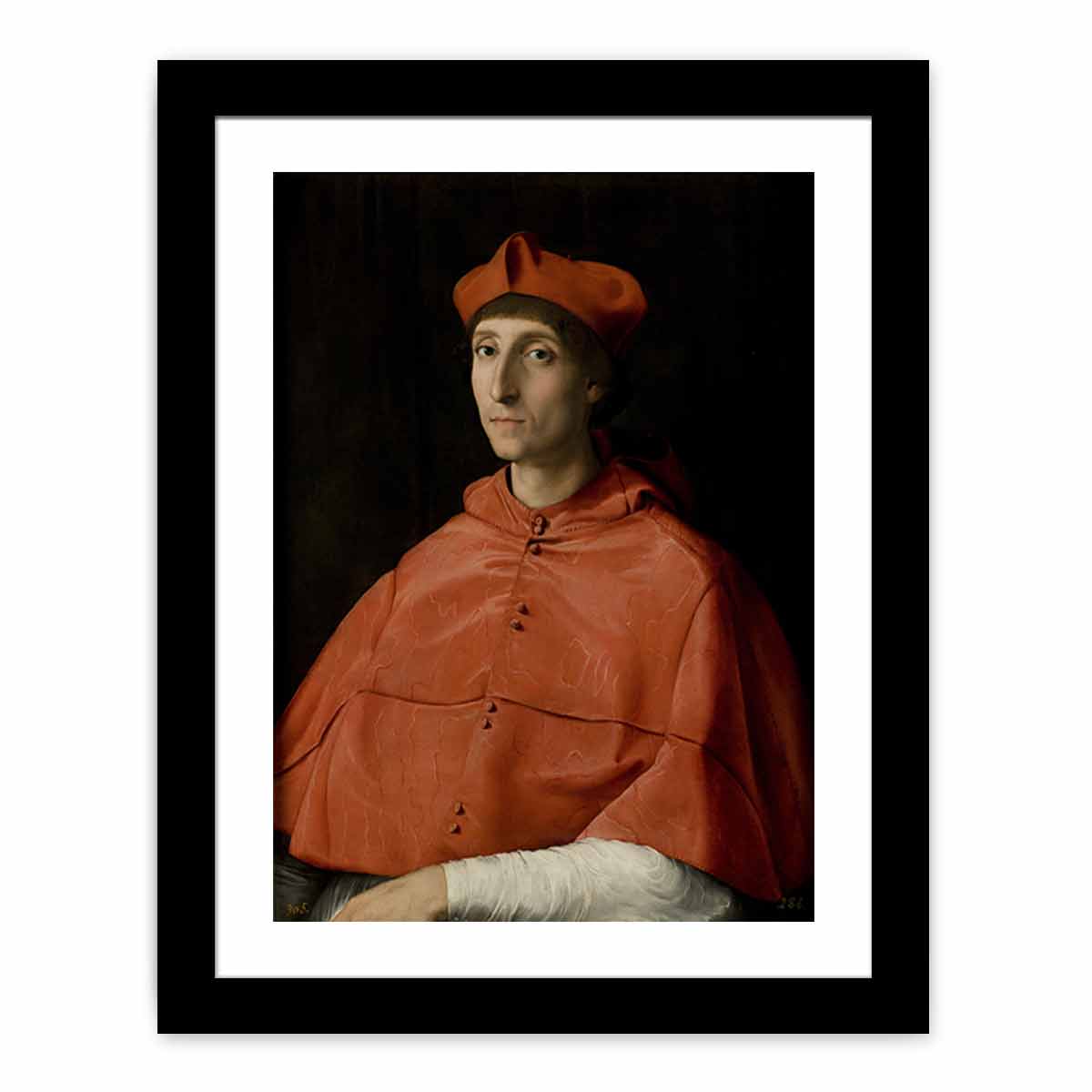 Portrait of a Cardinal By Raphael