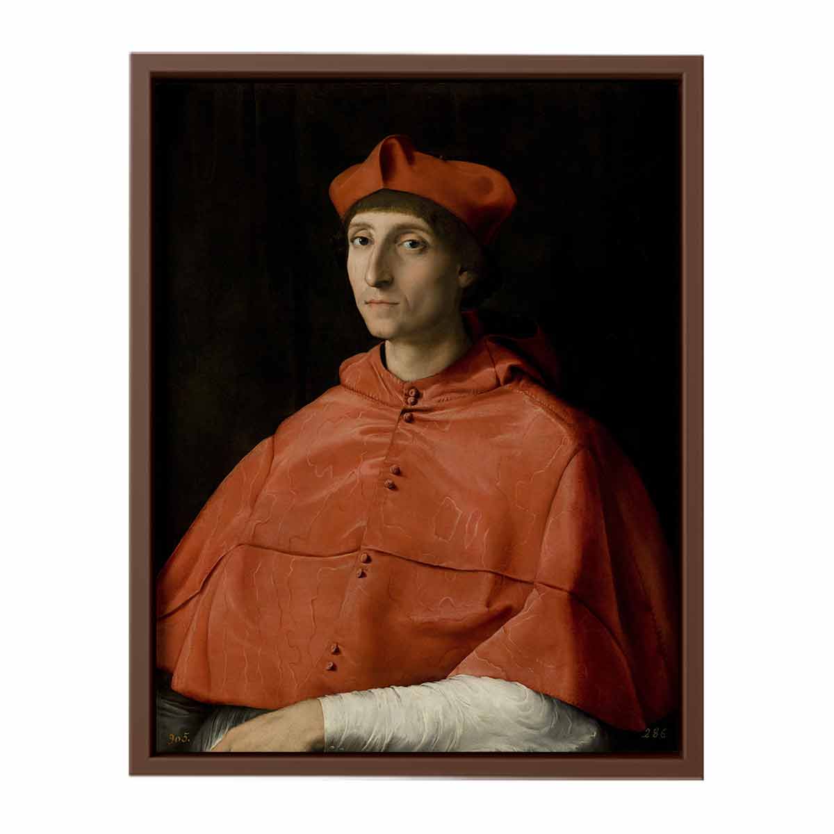Portrait of a Cardinal By Raphael