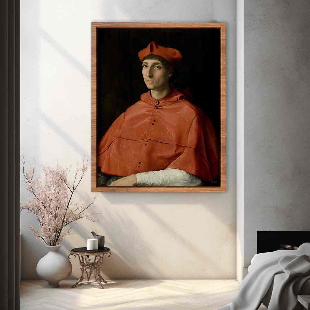 Portrait of a Cardinal By Raphael