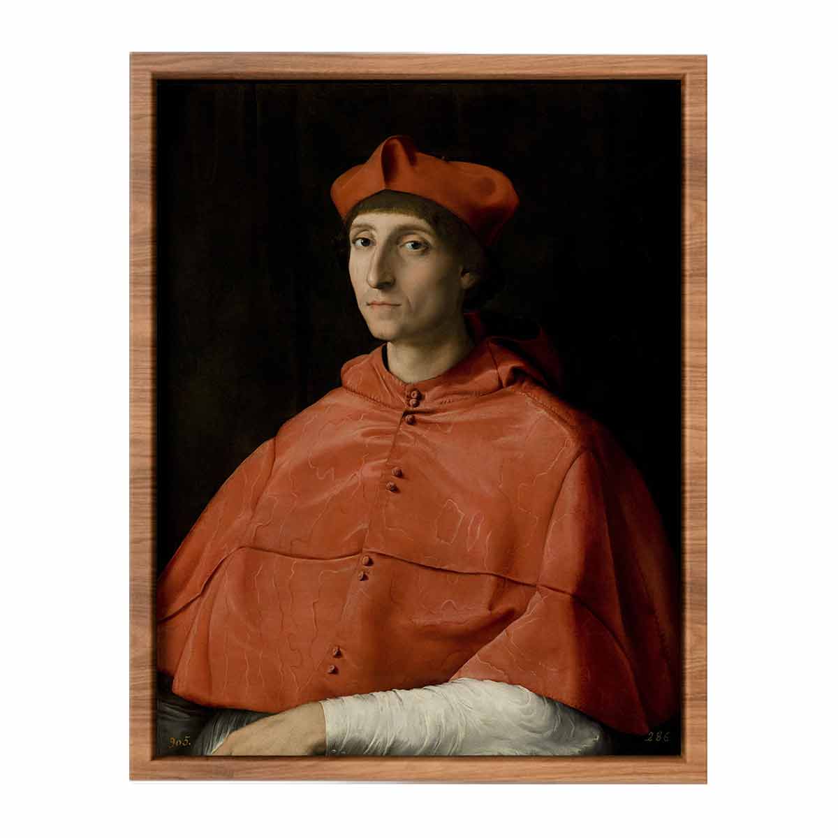 Portrait of a Cardinal By Raphael