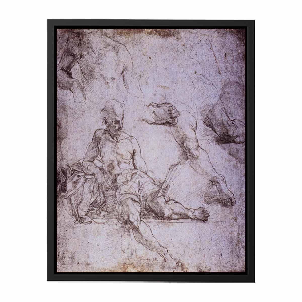 Study of Diogenes for the School of Athens By Raphael