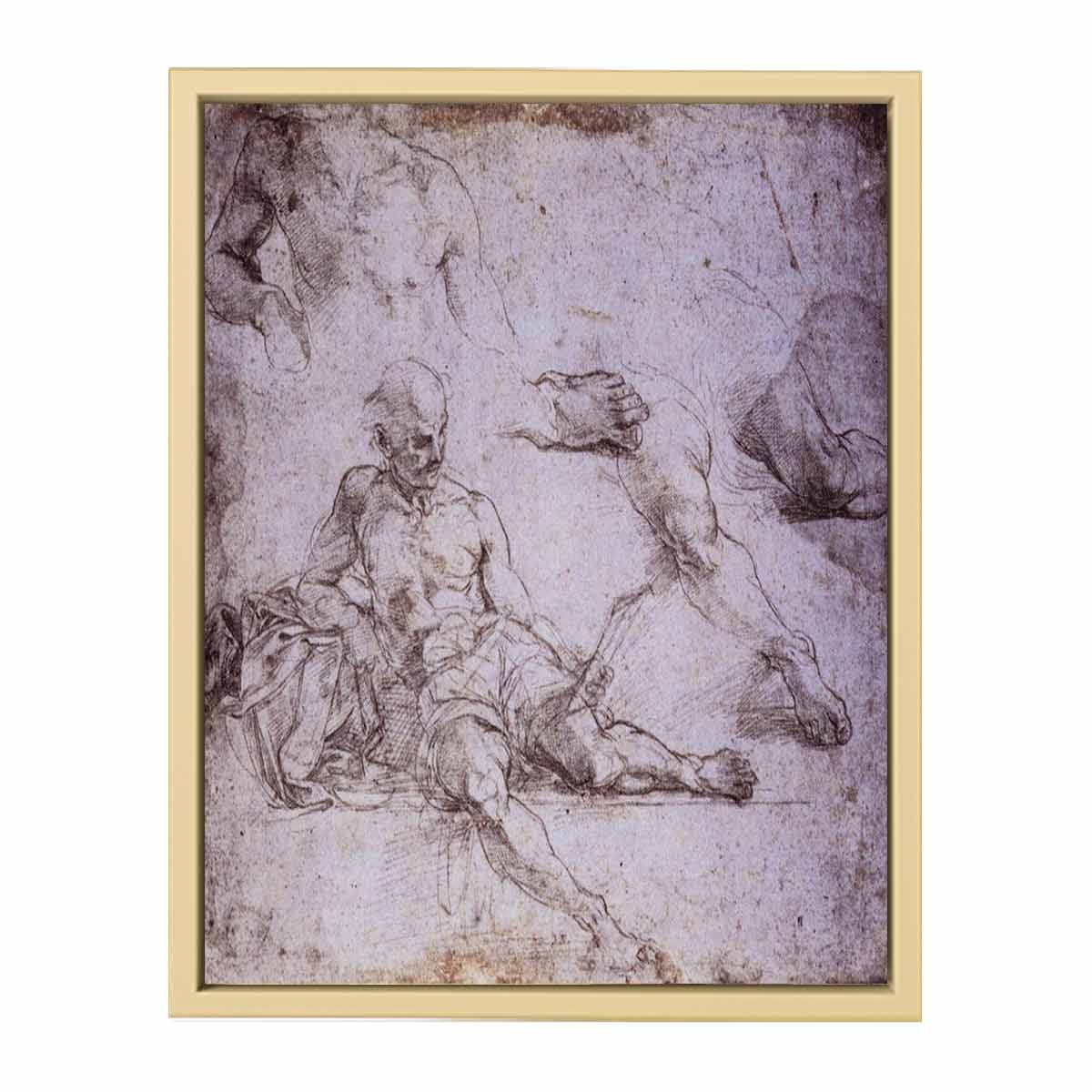 Study of Diogenes for the School of Athens By Raphael