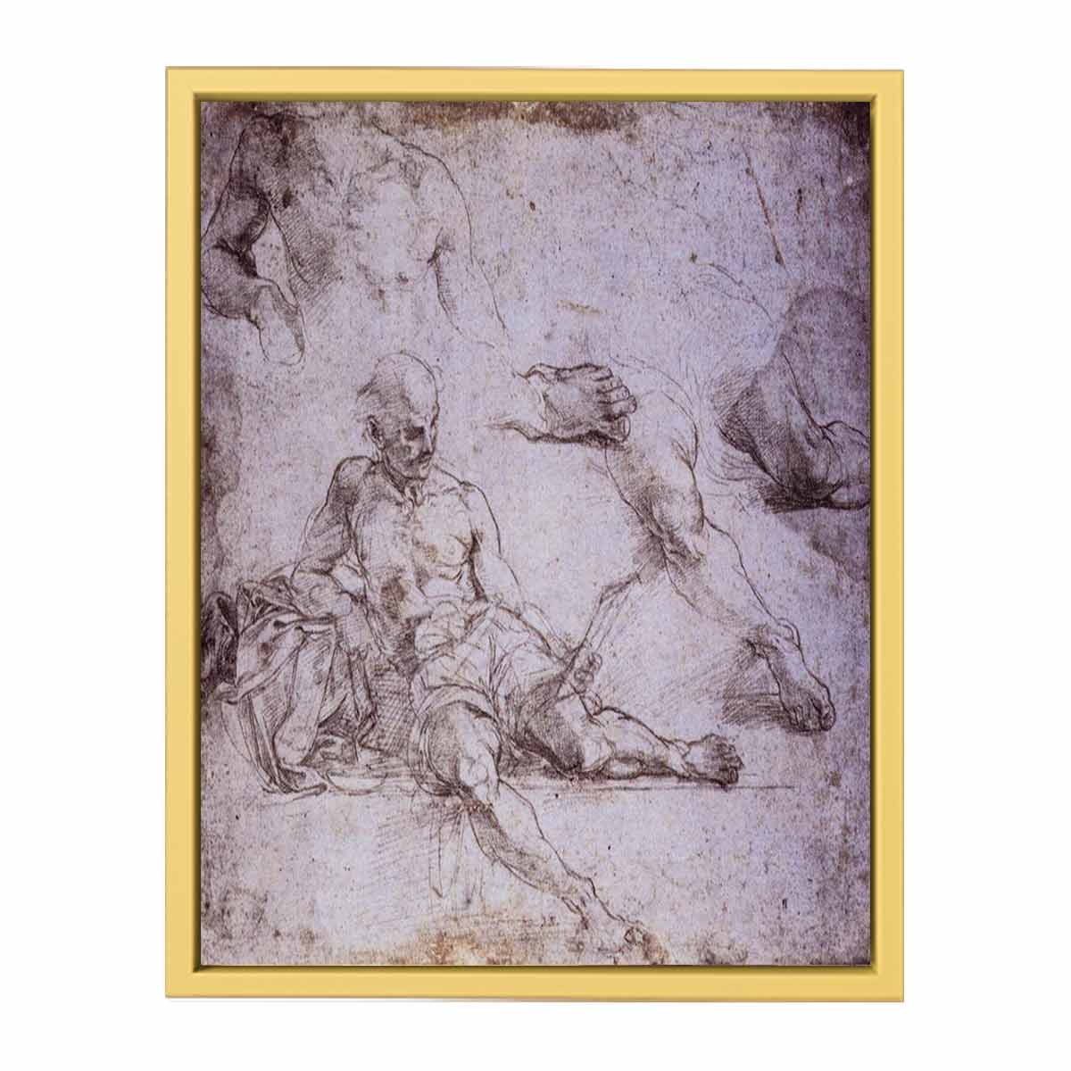 Study of Diogenes for the School of Athens By Raphael