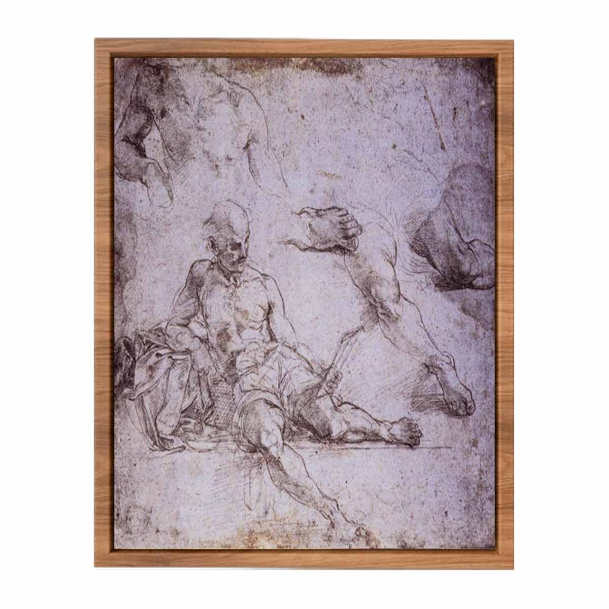 Study of Diogenes for the School of Athens By Raphael