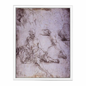 Study of Diogenes for the School of Athens By Raphael