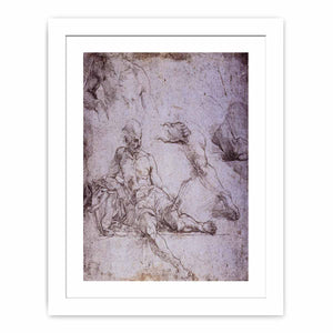 Study of Diogenes for the School of Athens By Raphael