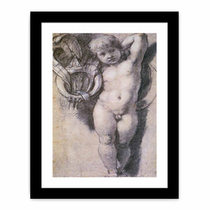 Putto with Medici Symbols By Raphael