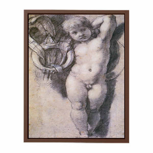 Putto with Medici Symbols By Raphael