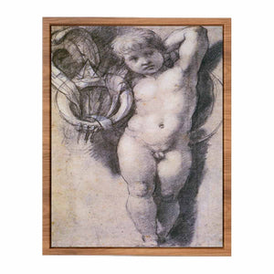 Putto with Medici Symbols By Raphael