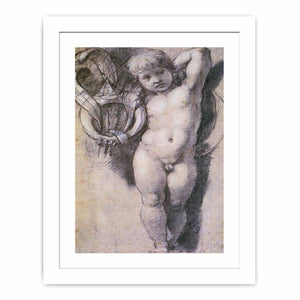 Putto with Medici Symbols By Raphael