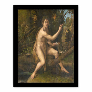 St. John the Baptist in the Wilderness By Raphael