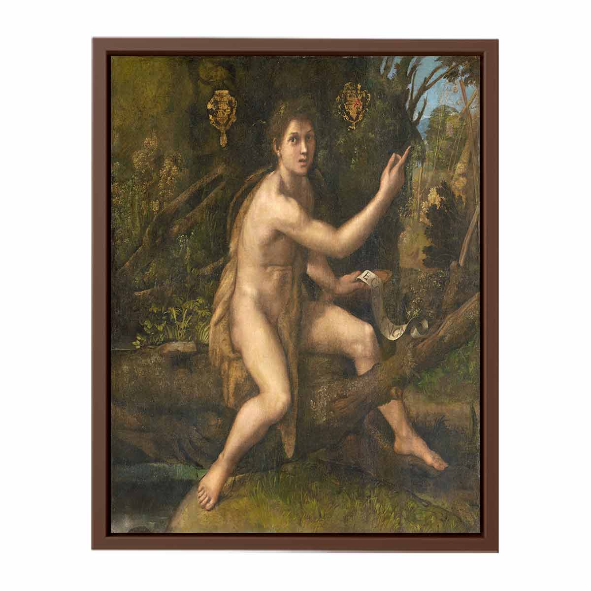 St. John the Baptist in the Wilderness By Raphael