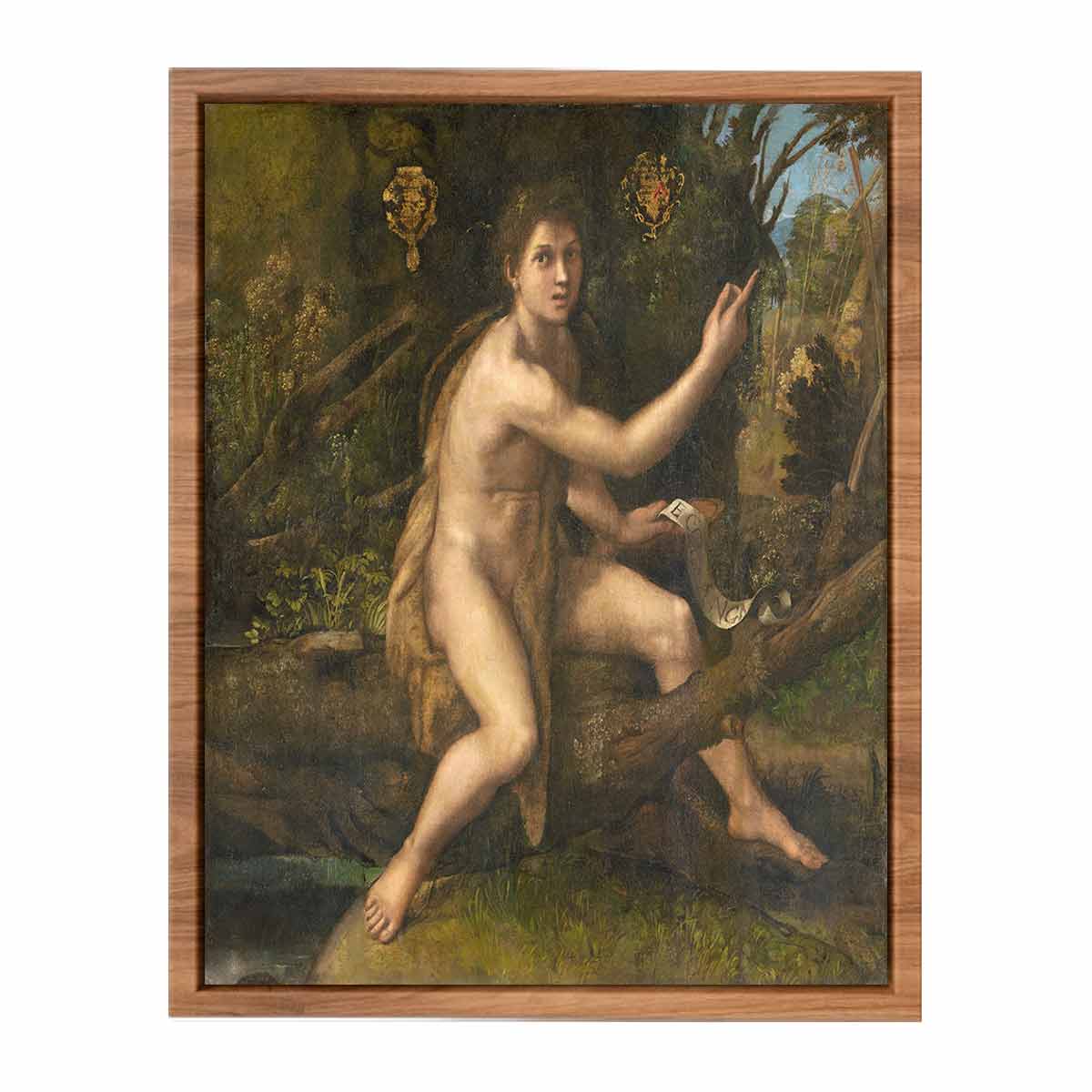St. John the Baptist in the Wilderness By Raphael