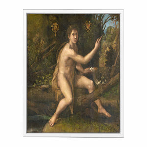 St. John the Baptist in the Wilderness By Raphael