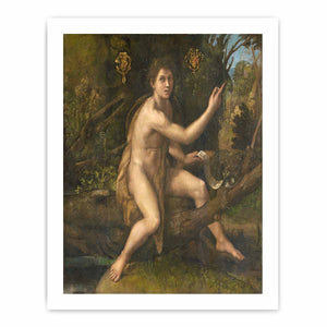 St. John the Baptist in the Wilderness By Raphael