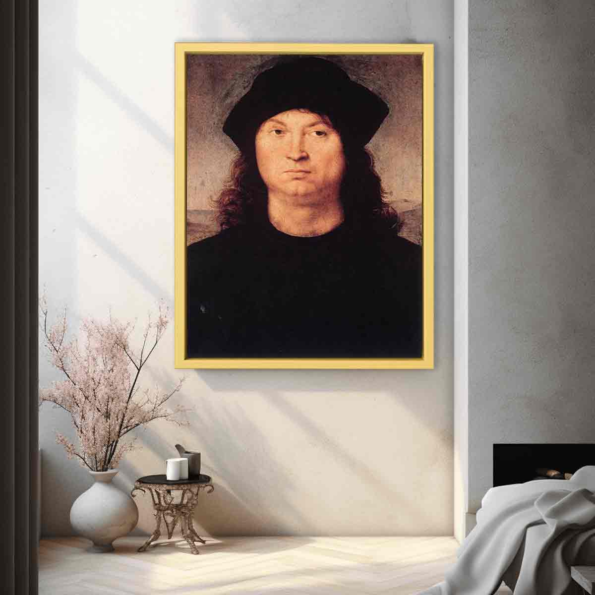 Portrait of a Man By Raphael