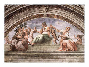 The Cardinal Virtues By Raphael
