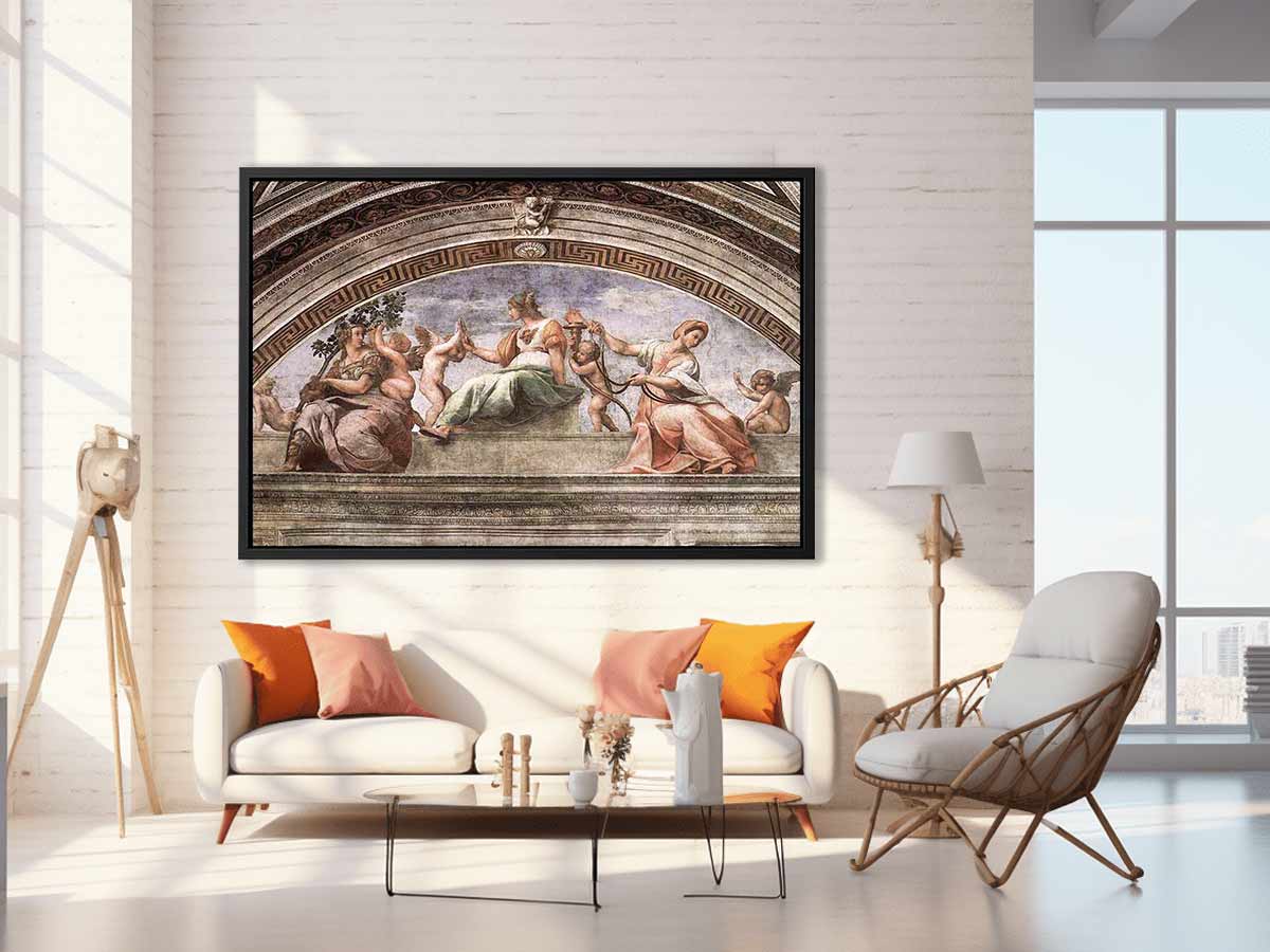 The Cardinal Virtues By Raphael
