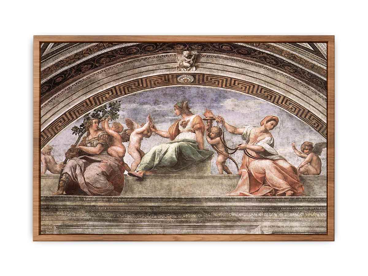 The Cardinal Virtues By Raphael