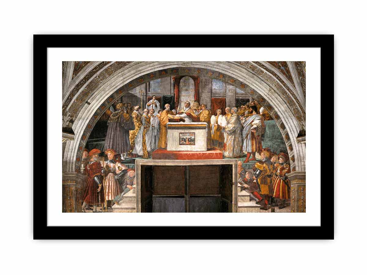 The Oath of Leo III By Raphael