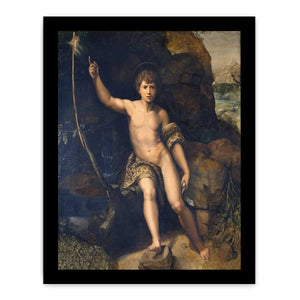 Saint John the Baptist By Raphael