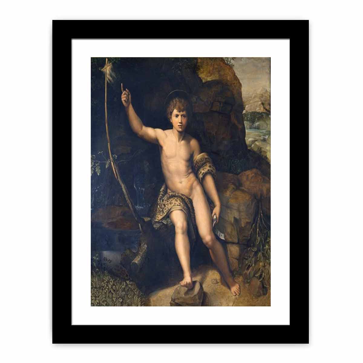 Saint John the Baptist By Raphael