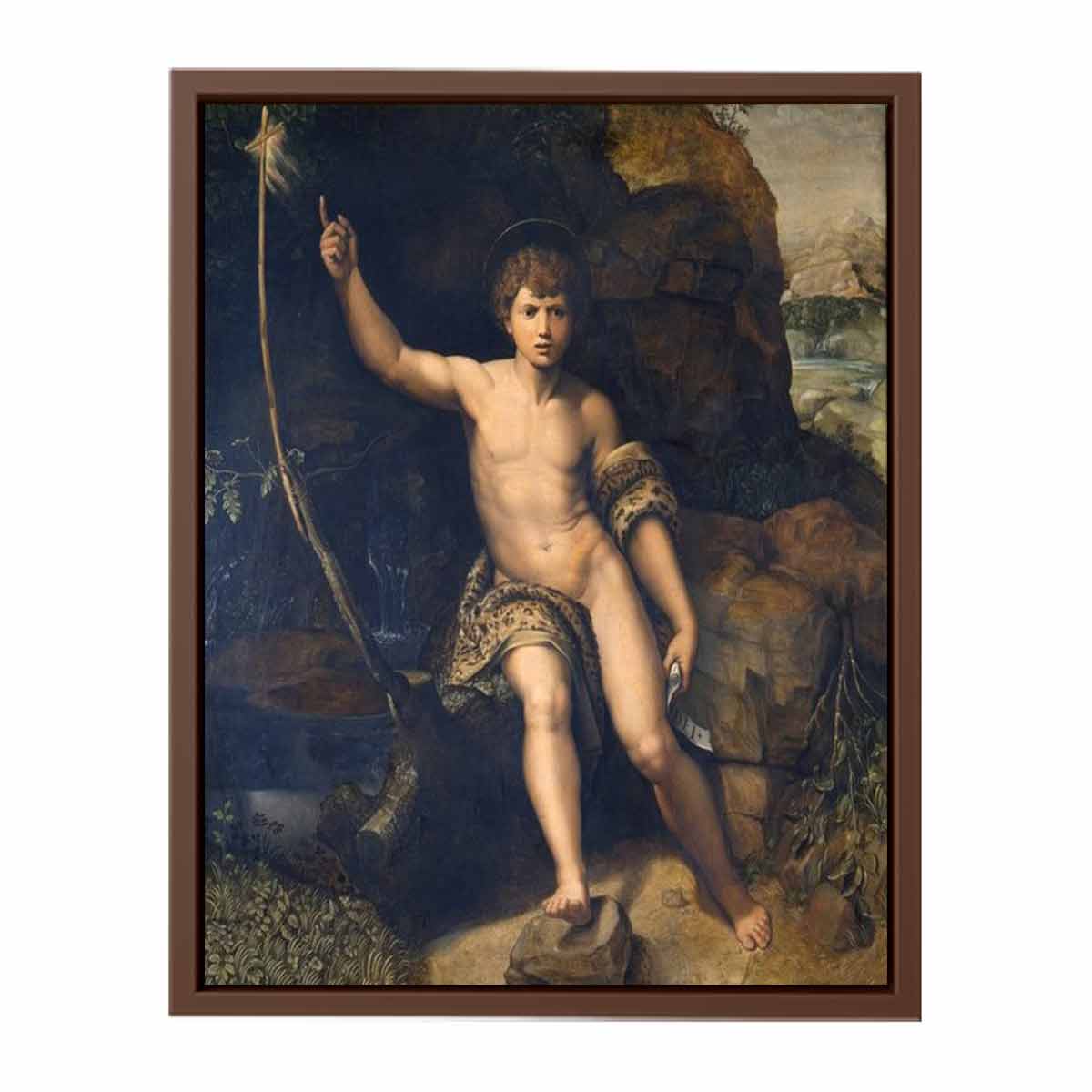Saint John the Baptist By Raphael