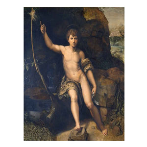 Saint John the Baptist By Raphael